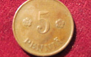 5 penniä 1921