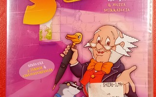 UUSI!  DVD) Tohtori Sykerö : Ilmapallokilpa ja muita s