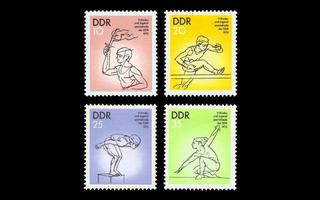 DDR 2065-8 ** Urheilu, nuorisospartakiadit (1975)