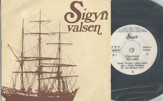 KAI LIND Sigynvalssi / Sigynvalsen 1976 7” single, kuvakansi