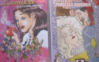 Lumikki DVD + Prinsessa Ruusunen CD