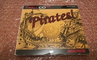 Commodore Amiga CD32 Pirates! Gold (TESTATTU/TOIMII)