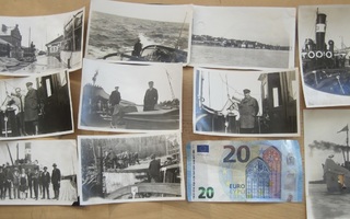 10 VANHAA Valokuvaa Laiva Mercator 1920-l