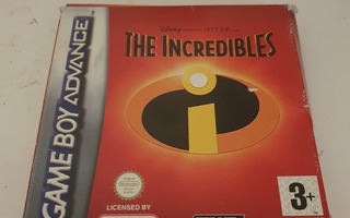 GBA The Incredibles peli (Boxed)