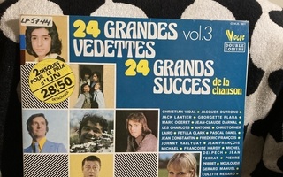 24 Grandes Vedettes Vol. 3 2XLP