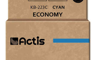 Actis KB-223C muste (korvaa Brother LC223C:lle; 