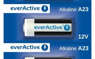 Alkaliparistot everActive A23 12V - läpipainopak