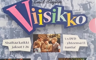 Viisikko Enid Blyton -Kaikki jaksot 1-26 -DVD
