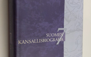 Suomen kansallisbiografia 7 : Negri-Pöysti