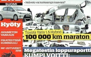 Auto Bild Suomi n:o 3 2016 Avaimeton varkaus,näin nopeasti