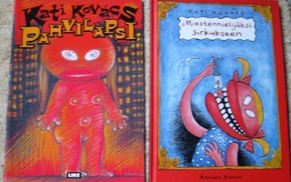 Kati Kovacs kaksi sarjakuvakirjaa