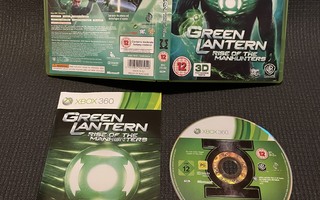 Green Lantern Rise of the Manhunters XBOX 360 CiB