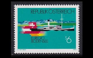 Itävalta 2096 ** Bodenjärvi Euregio laiva (1993)