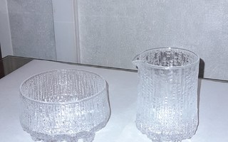 Iittala ultima thule kermakko ja sokerikko Tapio wirkkala .