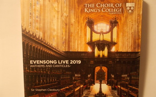 EVENSONG LIVE 2019 - ANTHEMS AND CANTICLES  CD