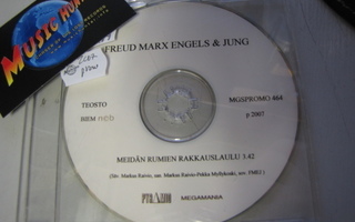 FREUD MARX ENGELS & JUNG - MEIDÄN RUMIEN RAKKAUSLAULU CDS