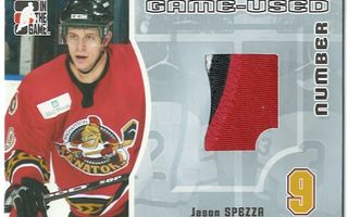 05-06 ITG H&P Game-Used Number Silver Jason Spezza /30
