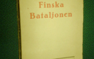 Gösta af Geijerstam FINSKA BATALJONEN ( 1 p. 1918 ) Sis.pk:t
