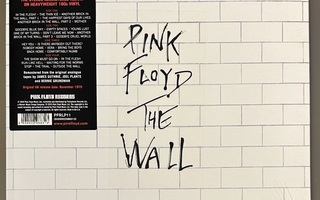 Pink Floyd: The Wall - 2LP, uusi kelmussa