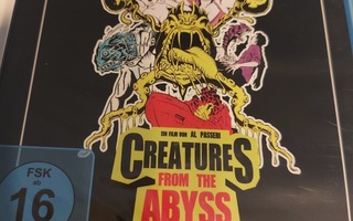 Creatures from the abyss . Blu-ray.uusi
