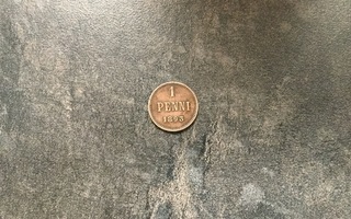 1 penni vuodelta 1893