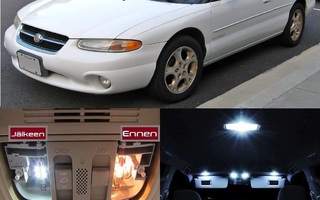 Chrysler Sebring (MK1) Avo Sisätilan LED -muutossarja 6000K