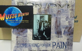 BON JOVI - SOMETHING FOR THE PAIN UUSI SS CDS