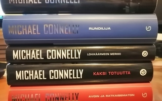 Connelly, Michael -kirjapaketti (7 kpl, pääos. kovakantisia)