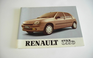Renault Clio 2/1991 käyttöohjekirja