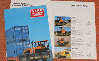 1984 Sisu Terminal Systems esite - KUIN UUSI - 12 sivua