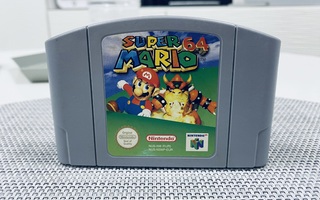 N64 Super Mario 64 PAL + Suoja