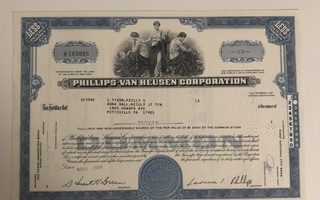 Phillips-Van Heusen Corporation osakekirja