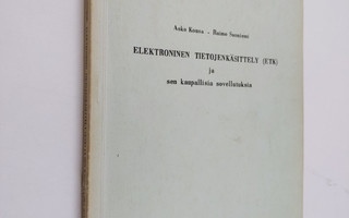 Asko Kousa ym. : Elektroninen tietojenkäsittely (ETK) ja ...