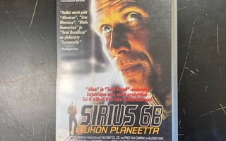 Sirius 6B - tuhon planeetta VHS