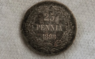 25 penniä 1898, Suomi