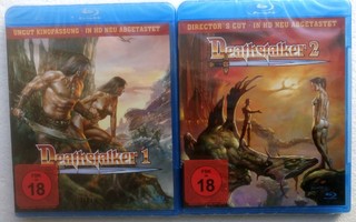 Deathstalker I ja II (Blu-ray, uusi)