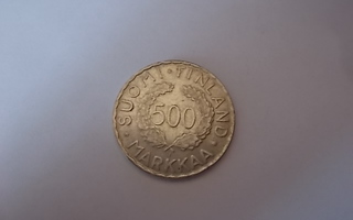 500 markkaa v.1952,ag