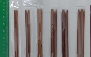 Bambu 20 cm 5 kpl sukkapuikko 3,5 mm