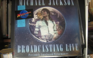 MICHAEL JACKSON - BROADCASTING LIVE UUSI OUT OF PRINT LP