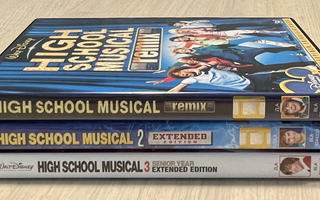 High School Musical -trilogia (2006-2008) 4DVD