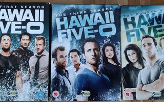 HAWAII FIVE-O ( Kaudet 1,3 ja 4 )Dvd