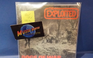 THE EXPLOITED - DOGS OF WAR VG+/EX UK -81 7" SINGLE