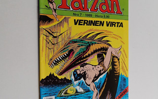 Edgar Rice Burroughs : Tarzan 7/1989 : Verinen virta ; Ka...
