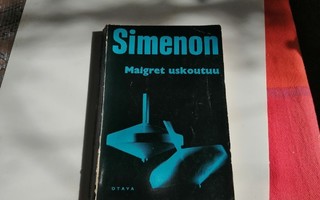 Simenon Georges : Maigret uskoutuu