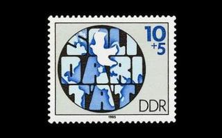 DDR 2950 ** Kansainvälinen solidaarisuus (1985)