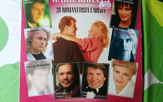 RAKKAUDELLA-28 Romanttista laulua-2LP, FTV 33, v.1989 