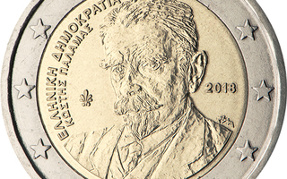 2€ Juhlaraha Kreikka 2018 Palamas