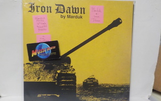 MARDUK - IRON DAWN M-/M- RUOTSI 2012 12" SINGLE