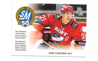 2024-25 BlueLine Matchcard #3/6 Jori Lehterä  HIFK