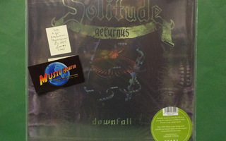 SOLITUDE AETURNUS - DOWNFALL - GREEN VINYL EU 2022 UUSI LP